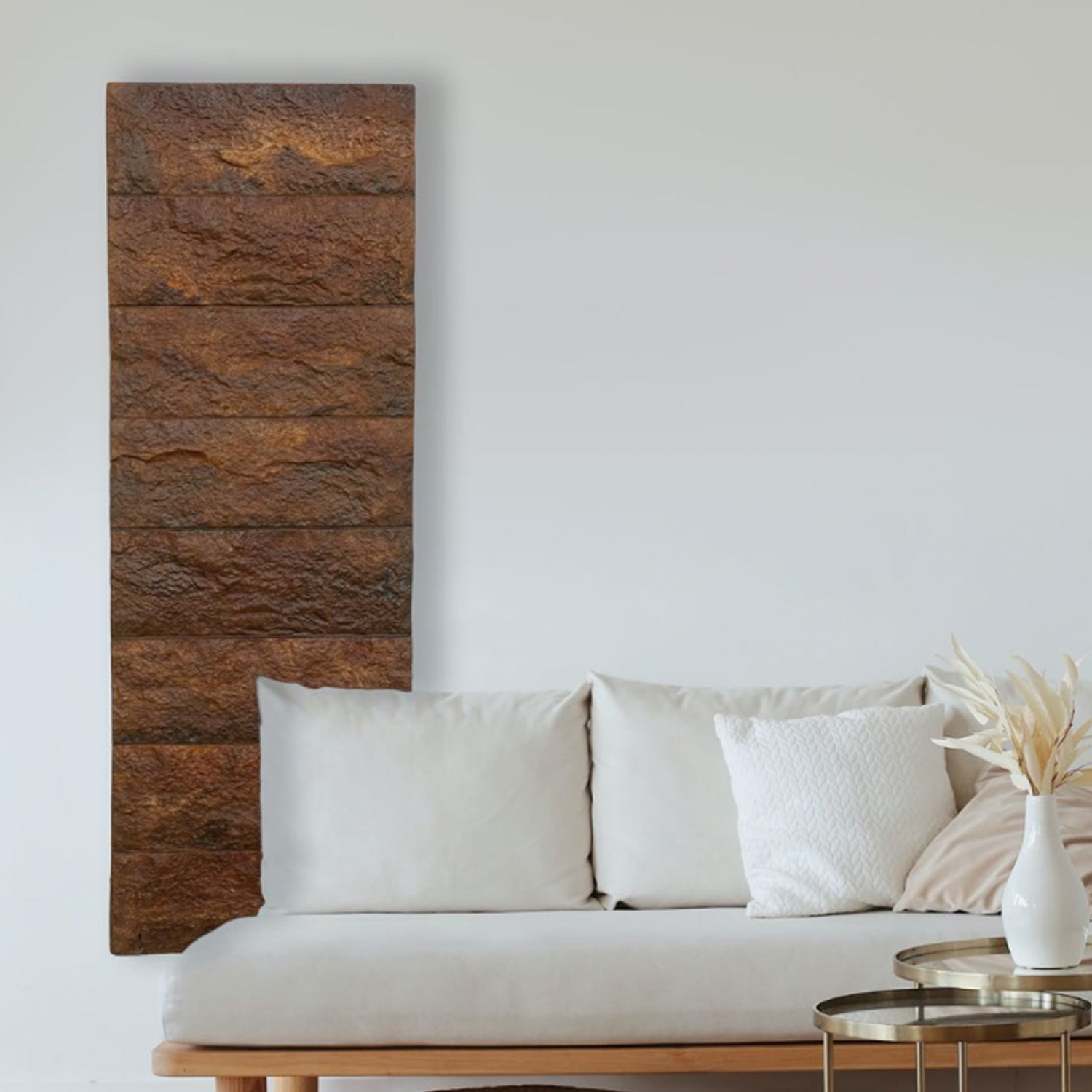 Termoarredo elettrico a piastra modello Toscana 110x55 cm - Rusty by CeramicStore | Lo specialista del tuo bagno