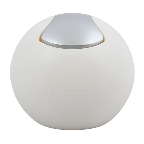 Pattumiera da 1L con coperchio basculante rimovibile modello Bowl - Bianco Matt by CeramicStore | Lo specialista del tuo bagno