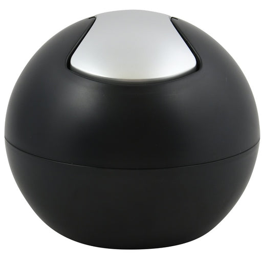 Pattumiera da 1L con coperchio basculante rimovibile modello Bowl - Nero Matt by CeramicStore | Lo specialista del tuo bagno