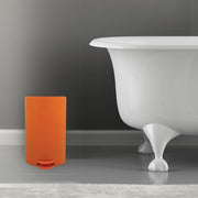 Pattumiera a pedale da 3L modello Osaki in polipropilene - Arancione Opaco by CeramicStore | Lo specialista del tuo bagno