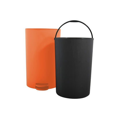 Pattumiera a pedale da 3L modello Osaki in polipropilene - Arancione Opaco by CeramicStore | Lo specialista del tuo bagno