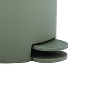 Pattumiera a pedale da 3L modello Osaki in polipropilene - Tortora Opaco by CeramicStore | Lo specialista del tuo bagno