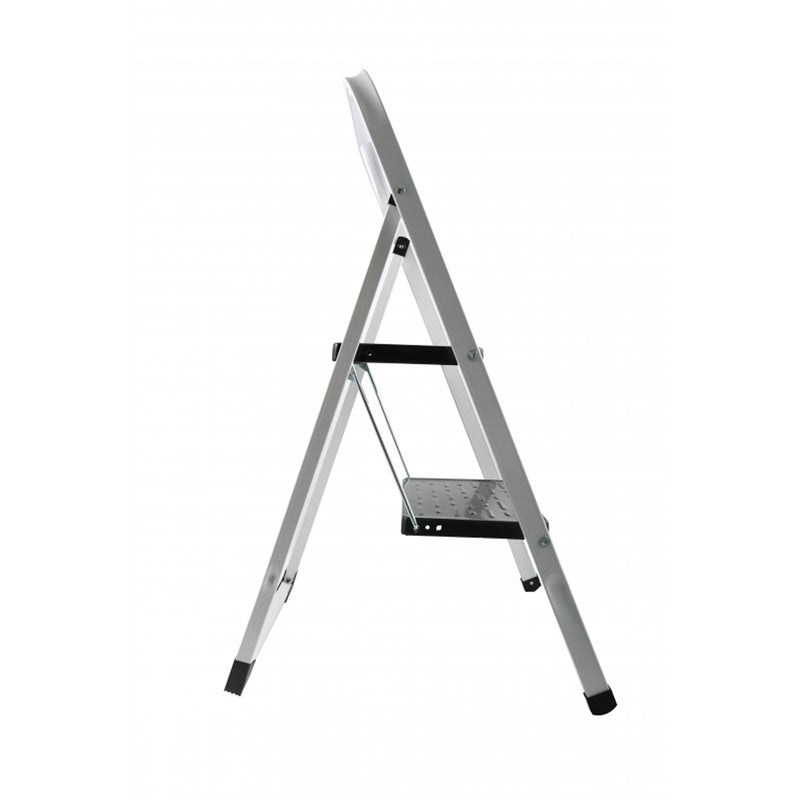 Scaletta pieghevole in Acciaio a 2 gradini - Nero e bianco by CeramicStore | Lo specialista del tuo bagno