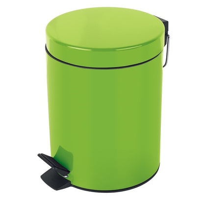 Pattumiera a pedale da 3L in Acciaio modello Sydney - Verde by CeramicStore | Lo specialista del tuo bagno