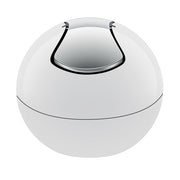 Pattumiera da 1L con coperchio basculante rimovibile modello Bowl - Bianco Lucido by CeramicStore | Lo specialista del tuo bagno