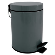 Pattumiera a pedale modello Unis da 3L in Acciaio Inox - Grigio Scuro by CeramicStore | Lo specialista del tuo bagno