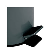 Pattumiera a pedale modello Unis da 3L in Acciaio Inox - Grigio Scuro by CeramicStore | Lo specialista del tuo bagno