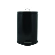 Pattumiera a pedale modello Unis da 20L in Acciaio - Nero opaco by CeramicStore | Lo specialista del tuo bagno