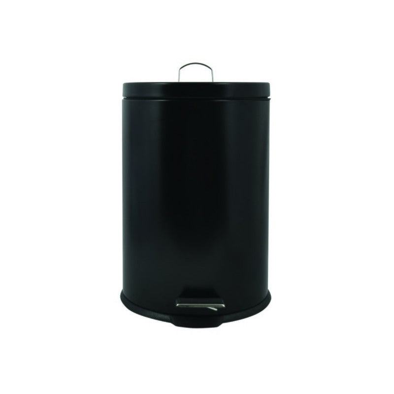 Pattumiera a pedale modello Unis da 20L in Acciaio - Nero opaco by CeramicStore | Lo specialista del tuo bagno