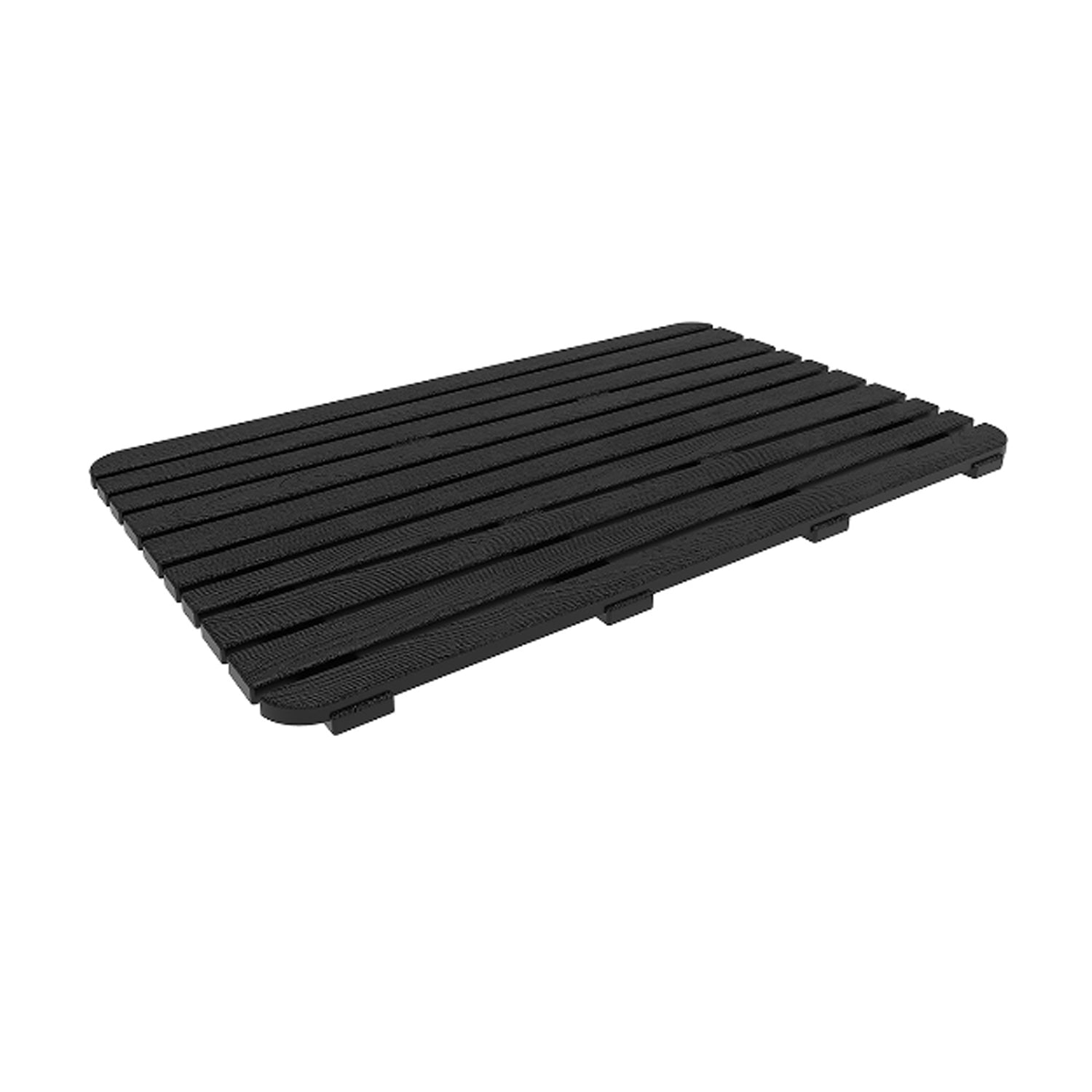 Pedana doccia rigida modello Woody 80x50 cm - Nera by CeramicStore | Lo specialista del tuo bagno