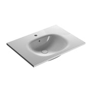 Lavabo sospeso o su base Boulevard 71x51x18 cm Ceramica Globo - Bianco lucido by CeramicStore | Lo specialista del tuo bagno