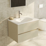Lavabo sospeso o su base Boulevard 71x51x18 cm Ceramica Globo - Bianco lucido by CeramicStore | Lo specialista del tuo bagno