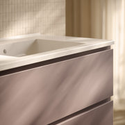 Lavabo sospeso o su base Anita 81x46x16 cm Ceramica Globo - Bianco lucido by CeramicStore | Lo specialista del tuo bagno