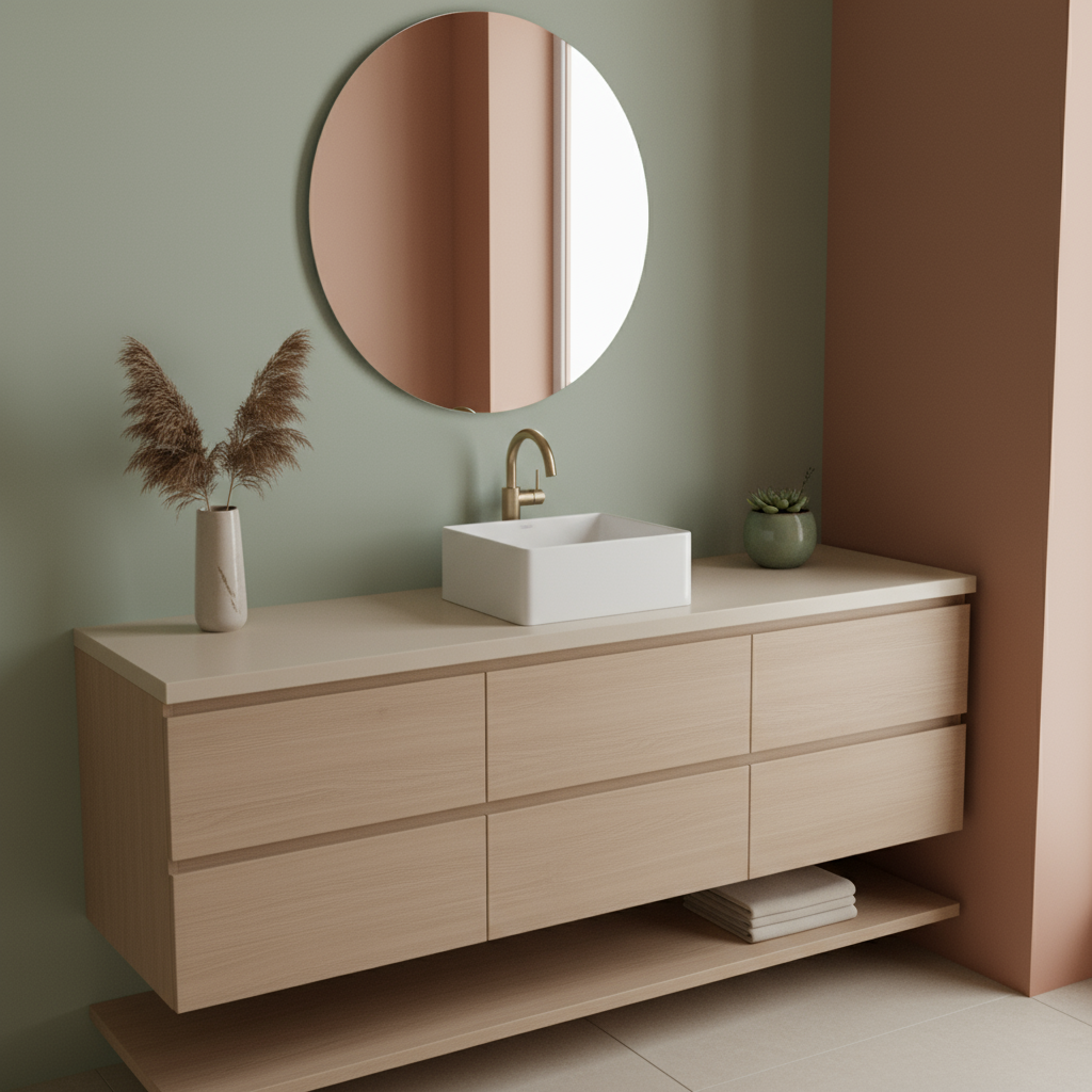 Lavabo quadrato da appoggio Bonsai 25x25x12 cm Ceramica Globo - Bianco lucido