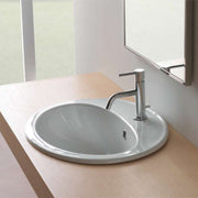 Lavabo a incasso Minori 56x48x20 cm Ceramica Globo - Bianco lucido by CeramicStore | Lo specialista del tuo bagno
