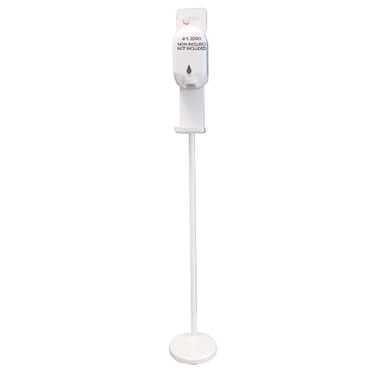 Piantana con Staffa universale per distributore a parete di Gedy - Bianco
