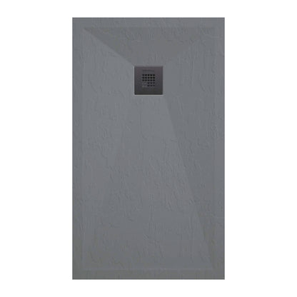 Piatto doccia in resina modello Plus 70x70cm grigio ardesia by CeramicStore | Lo specialista del tuo bagno