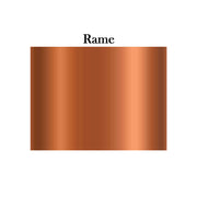 Colonna doccia rame orientabile con soffione quadro, doccino e termostatico TM3C by CeramicStore | Lo specialista del tuo bagno