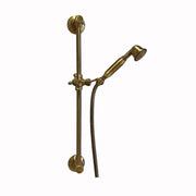 Saliscendi antico oro 18mm con doccia Violetta con manopola ottone by CeramicStore | Lo specialista del tuo bagno
