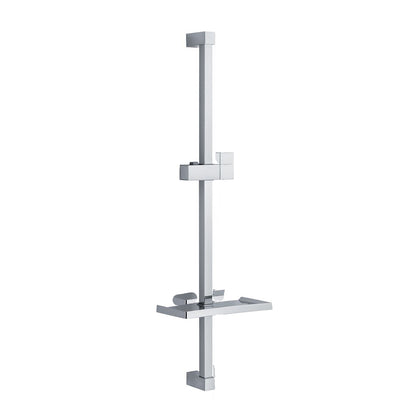 Saliscendi Design in acciaio 22x22mm con portasapone by CeramicStore | Lo specialista del tuo bagno