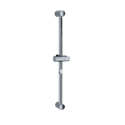 Saliscendi Firenze in acciaio 25mm con scorrevole in abs by CeramicStore | Lo specialista del tuo bagno
