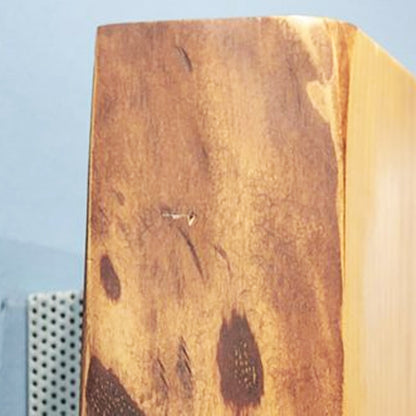 Mensola scaldante modello Segreto serie legno con colpo scaldante in ceramica 150W cm 75x24,5x5,3h Hom Warm by CeramicStore | Lo specialista del tuo bagno