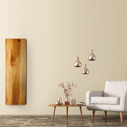 Termoarredo elettrico modello Xilo L 500 Watt serie legno cm 45x10x147h Hom Warm by CeramicStore | Lo specialista del tuo bagno