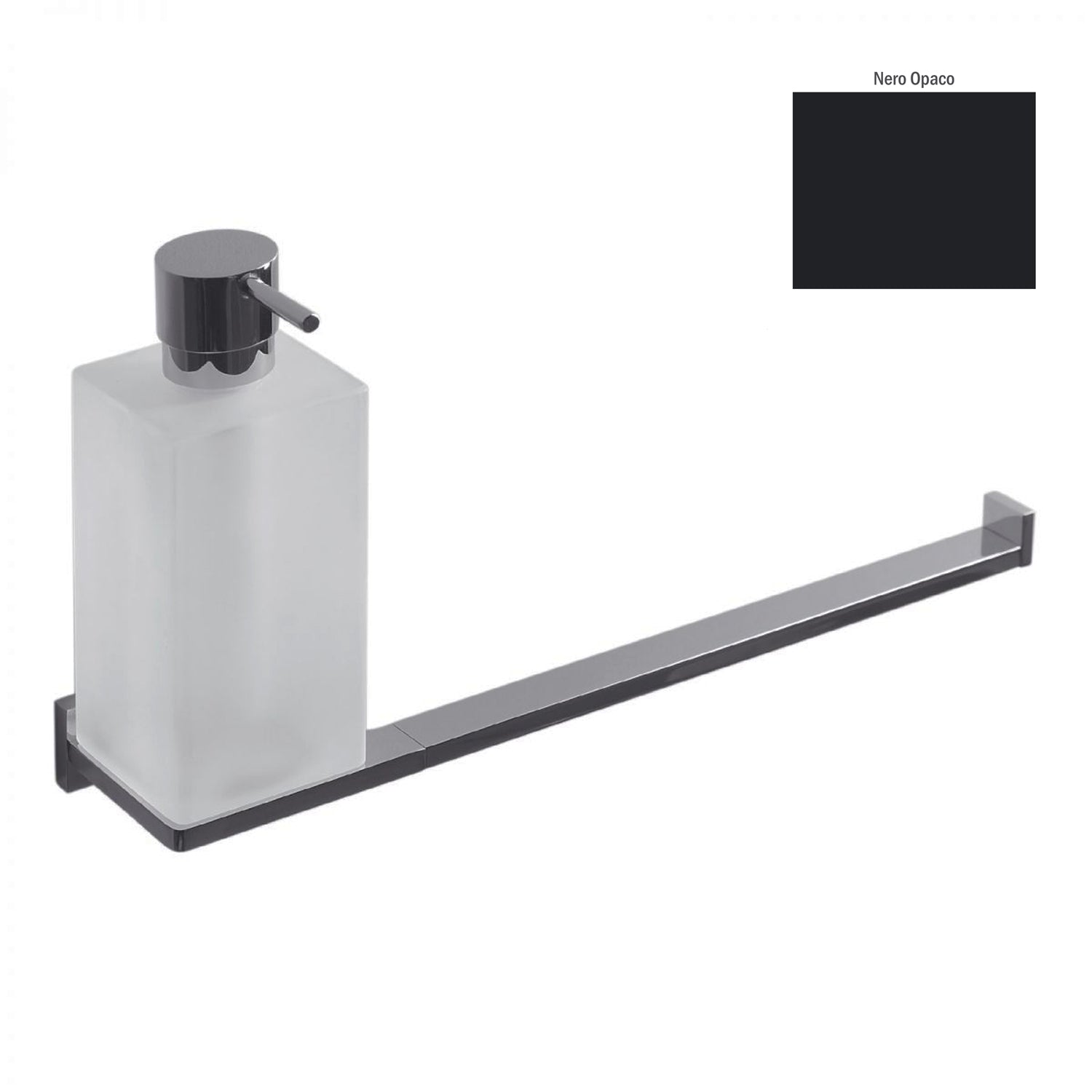 Spandisapone e porta salvietta bidet nero opaco Look di Colombo Design by CeramicStore | Lo specialista del tuo bagno