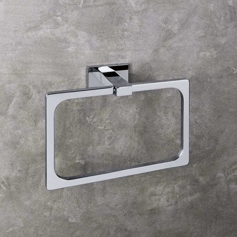 Porta salvietta ad anello in ottone collezione Look di Colombo Design by CeramicStore | Lo specialista del tuo bagno