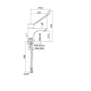 Miscelatore Lavabo con leva clinica Paffoni Red senza scarico by CeramicStore | Lo specialista del tuo bagno