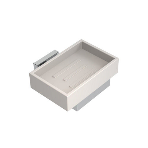 Porta sapone mod. trend cromo cm 12 x h.6 7 x 10 9