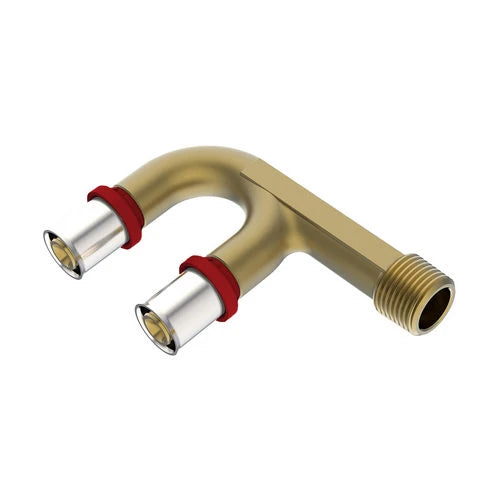 Raccordo doppio ikaro maschio a u 3/4 d.20x2