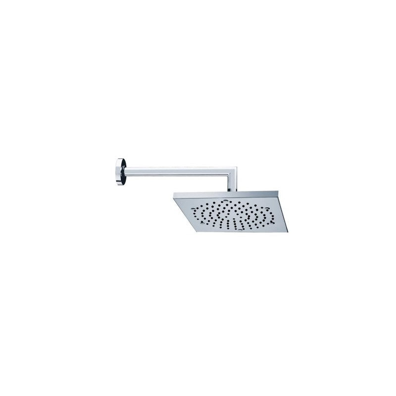 Soffione doccia quadrato Bossini CUBE 26x26 cm completo di braccio by CeramicStore | Lo specialista del tuo bagno
