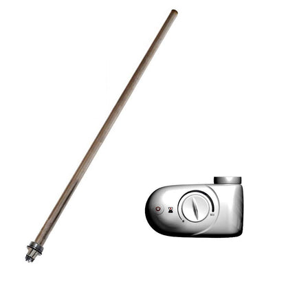 Kit Trasformazione Idraulico - Elettrico Lazzarini per termoarredo cromato da 700W by CeramicStore | Lo specialista del tuo bagno