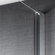 Porta doccia scorrevole sinistra cm 160 modello Lauren in cristallo temperato mm 8 by CeramicStore | Lo specialista del tuo bagno