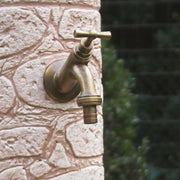 Rubinetto da esterno in ottone brunito attacco 1/2" by CeramicStore | Lo specialista del tuo bagno