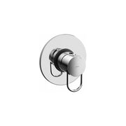 Set soffione doccia tondo Master e braccio doccia quadrato con miscelatore Joker cromo Paffoni by CeramicStore | Lo specialista del tuo bagno