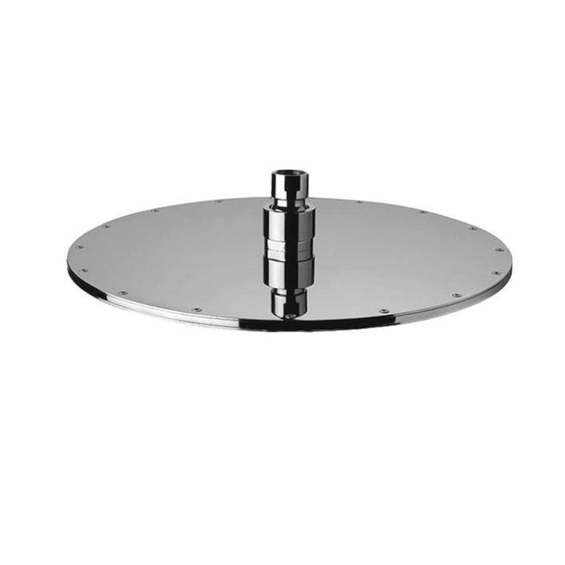 Set soffione doccia tondo Master e braccio doccia quadrato con miscelatore Joker cromo Paffoni by CeramicStore | Lo specialista del tuo bagno