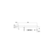 Set doccia con soffione e braccio e kit doccia quadrato duplex con miscelatore termostatico con poastra rettangolare Cromo Paffoni by CeramicStore | Lo specialista del tuo bagno