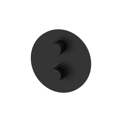 Miscelatore termostatico incasso doccia con deviatore colore Serie Light codice LIQ018NO Nero opaco Paffoni by CeramicStore | Lo specialista del tuo bagno
