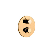 Miscelatore termostatico doccia incasso 1/2€ serie LIGHT modello LIQ018HG oro Paffoni by CeramicStore | Lo specialista del tuo bagno