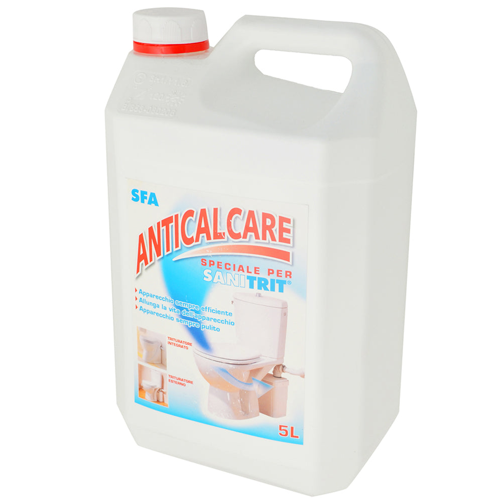 Liquido anticalcare Sanitrit per pulizia trituratori tanica da 5 l by CeramicStore | Lo specialista del tuo bagno