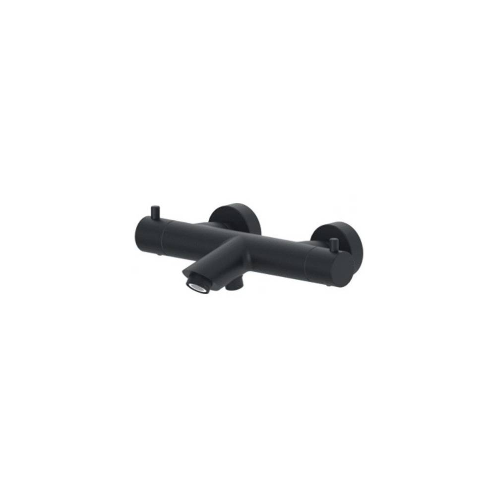 Miscelatore vasca Termostatico serie Light modello LIQ022NO Nero Opaco Paffoni by CeramicStore | Lo specialista del tuo bagno