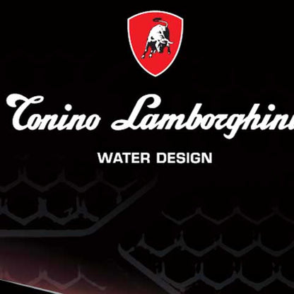 Miscelatore rubinetto per lavabo da bagno con Maniglia nero opaco scarico e saltello Tonino Lamborghini collezione Laguna by CeramicStore | Lo specialista del tuo bagno