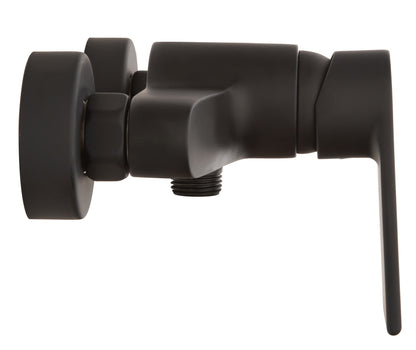 Miscelatore rubinetto doccia esterno finitura Nero opaco Tonino Lamborghini collezione Laguna by CeramicStore | Lo specialista del tuo bagno