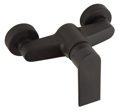 Miscelatore rubinetto doccia esterno finitura Nero opaco Tonino Lamborghini collezione Laguna by CeramicStore | Lo specialista del tuo bagno