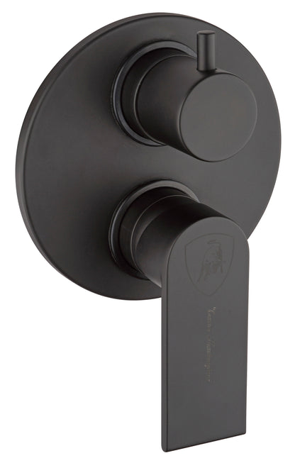 Miscelatore incasso doccia con deviatore in finitura Nero opaco Tonino Lamborghini collezione Laguna by CeramicStore | Lo specialista del tuo bagno