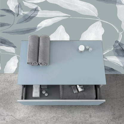 Cassettone Sospeso 60 cm in MDF bianco lucido con chiusura Soft-Close Linea Destiny by CeramicStore | Lo specialista del tuo bagno