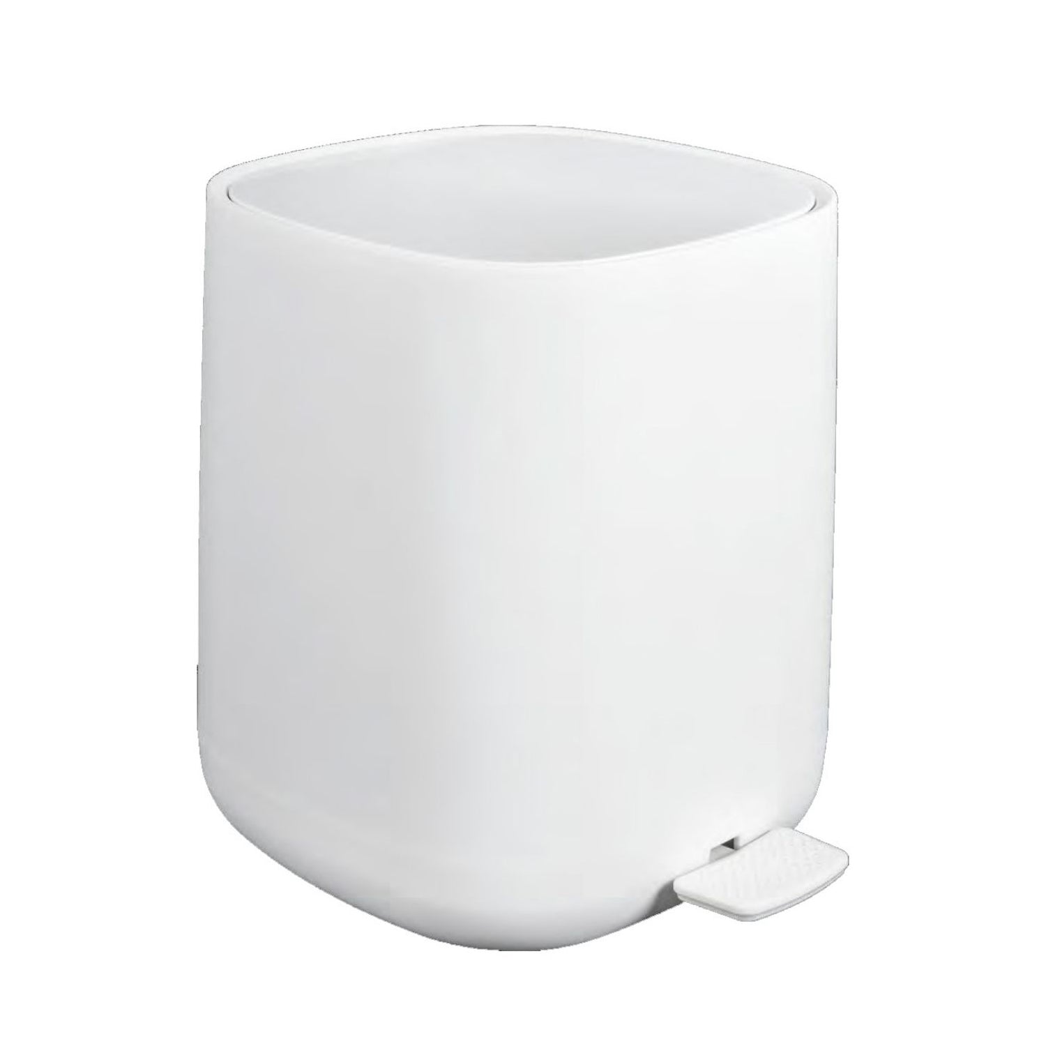 Cestino Gettacarta POD Bianco capienza di 5 litri con chiusura Soft Close e maniglia sul retro by CeramicStore | Lo specialista del tuo bagno
