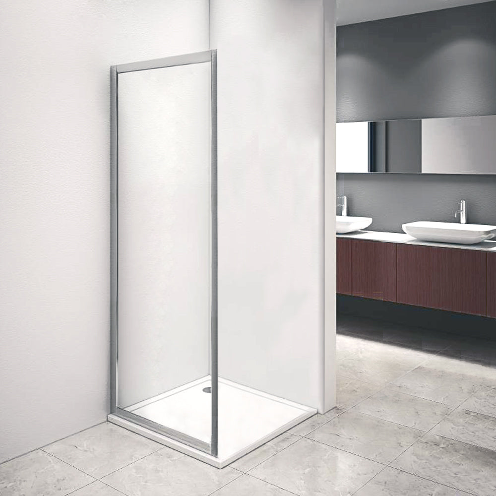 Pannello fisso doccia per abbinamento box doccia Iconic cm 80 vetro anticalcare Smart Clean by CeramicStore | Lo specialista del tuo bagno